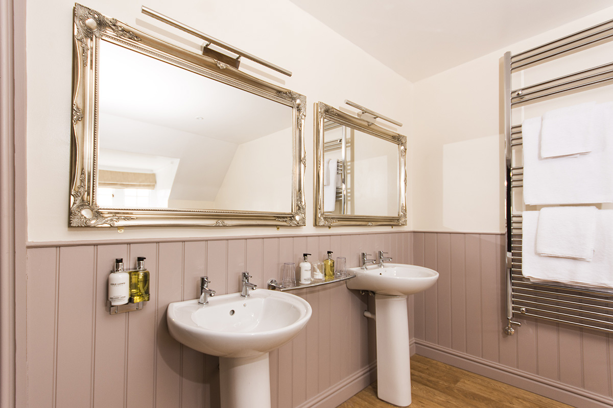 Appleby Castle's Russel Suite luxury bathroom