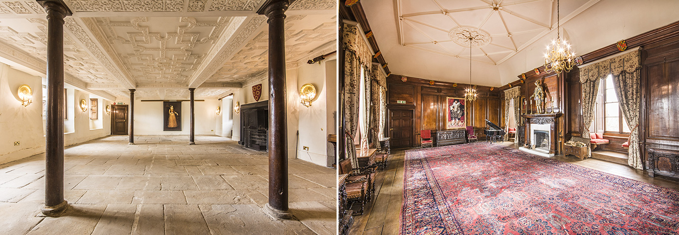 Large rooms suitable for conferences at Appleby Castle